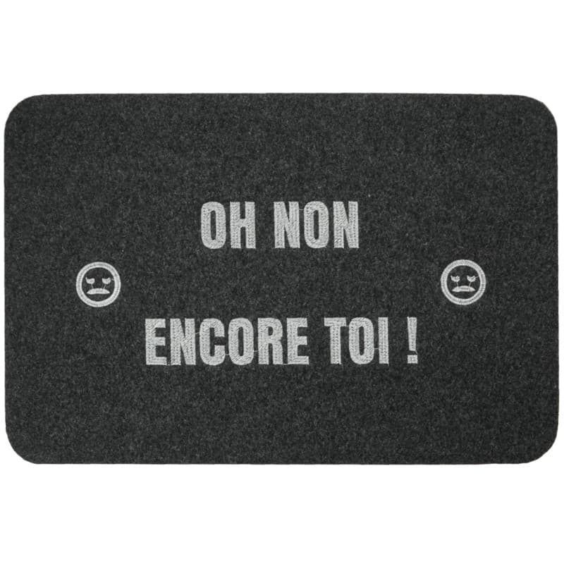 Paillasson Humoristique Antidérapant Zinello Design 60x40 cm
