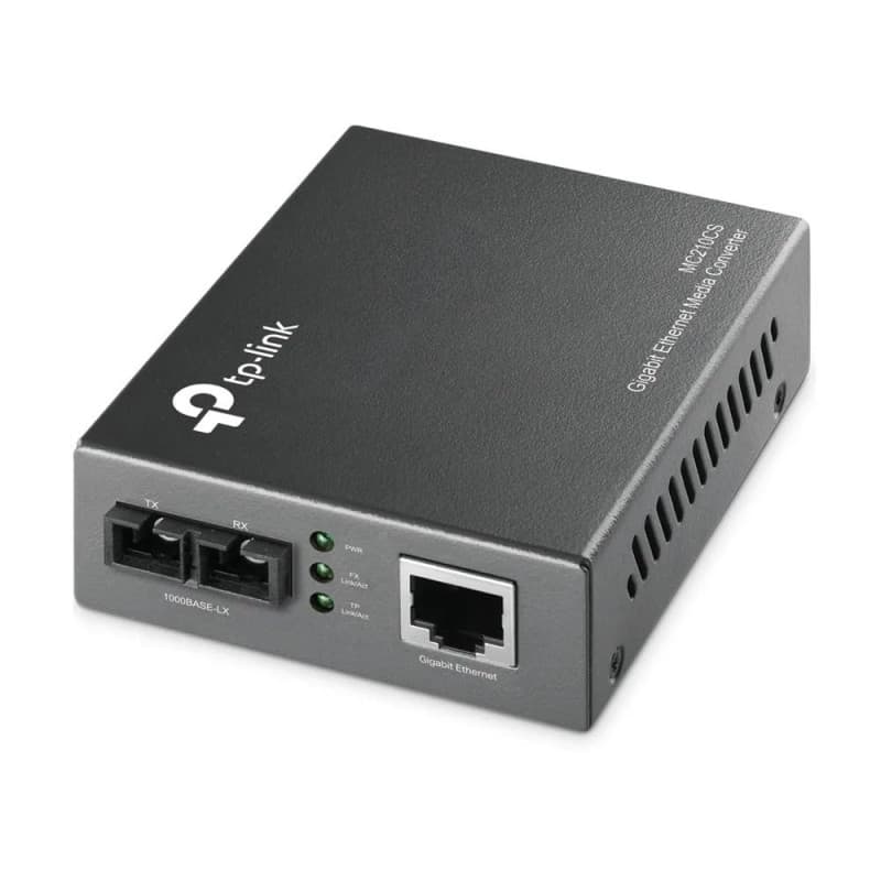 Convertisseur de Médias Gigabit TP-Link MC210CS pour Fibre Optique