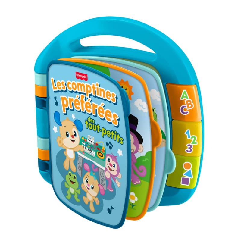 Fisher-Price Livre Musical des Comptines Préférées pour Bébé