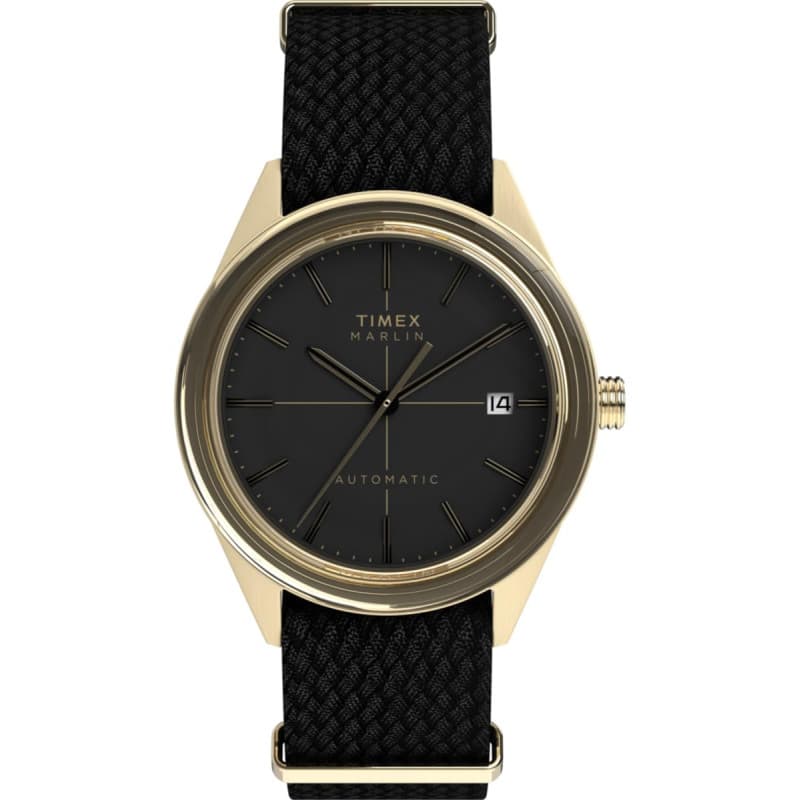 Montre Automatique Timex Marlin Jet pour Hommes - Design Futuriste 38 mm