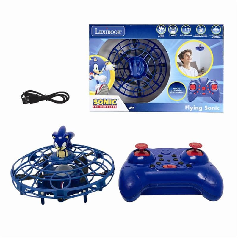 Lexibook UFO Sonic Volant avec Lumières et Contrôle Gestuel - Jouet Aérien Innovant