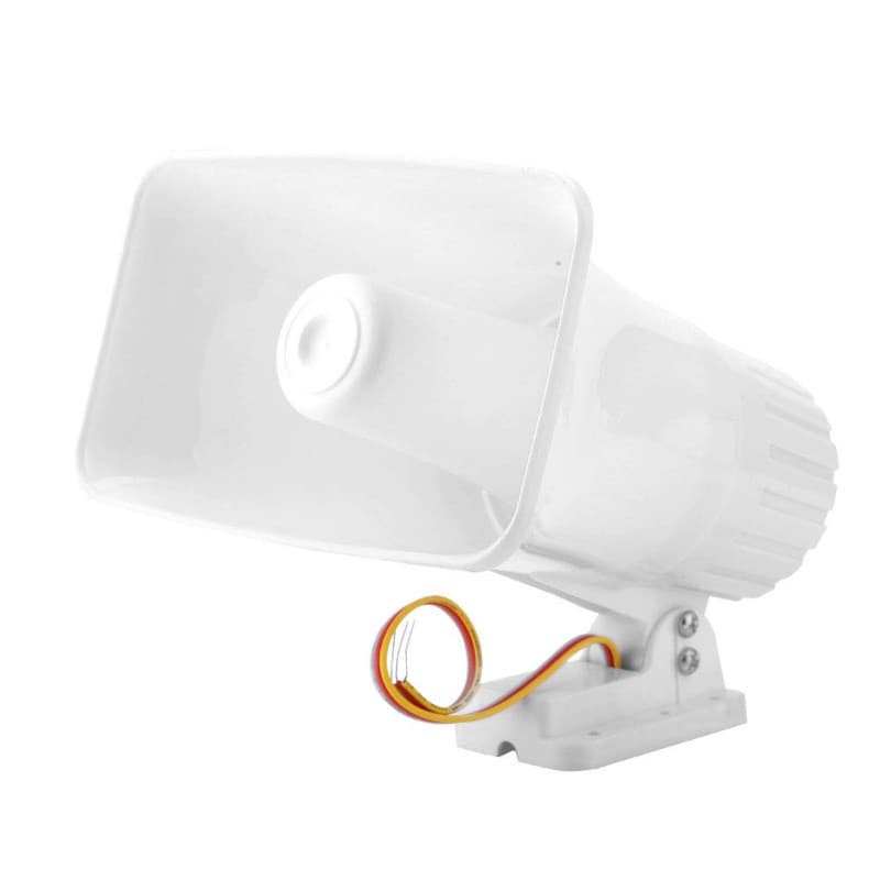 Sirène d'Alarme Électronique 150 DB - Sécurité Intérieure et Extérieure