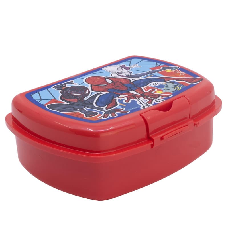 Boîte à lunch Spiderman pour enfant avec sécurité renforcée