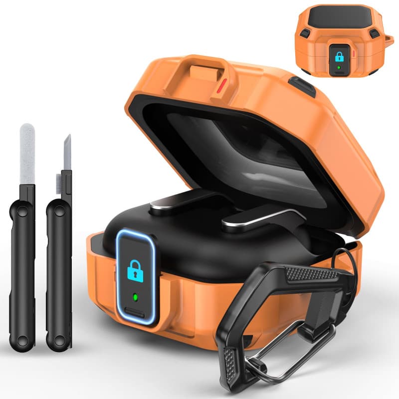 Étui de Protection MoKo pour Samsung Galaxy Buds 4 Pro - Orange