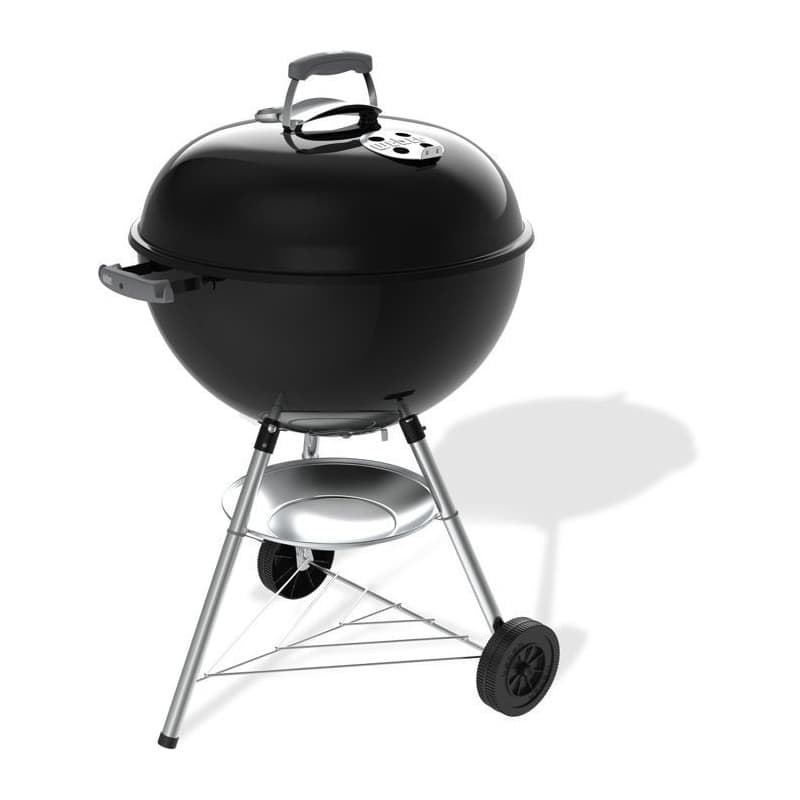 Barbecue à Charbon Weber Bar-B-Kettle Ø57 cm avec Thermomètre Intégré - 9 Couverts - Noir