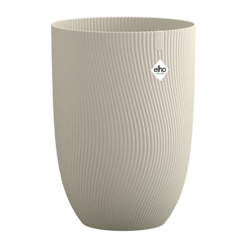 Pot de Fleur Elho Sereh Haut 30 Beige - Élégance pour Balcon et Intérieur