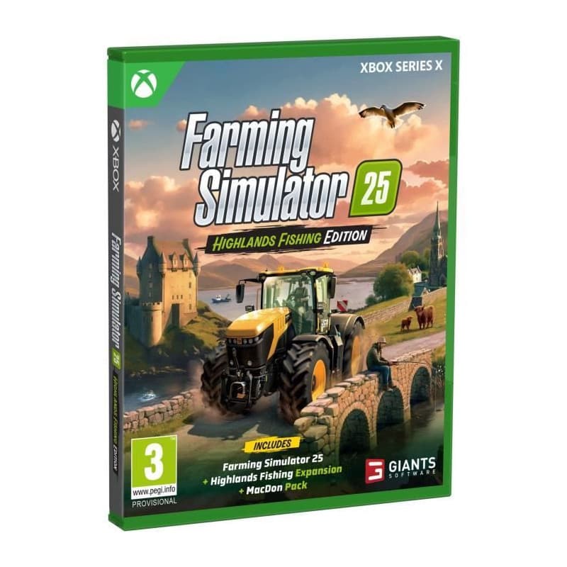 Farming Simulator 25 : Highlands Fishing Edition - Jeu Xbox Series X