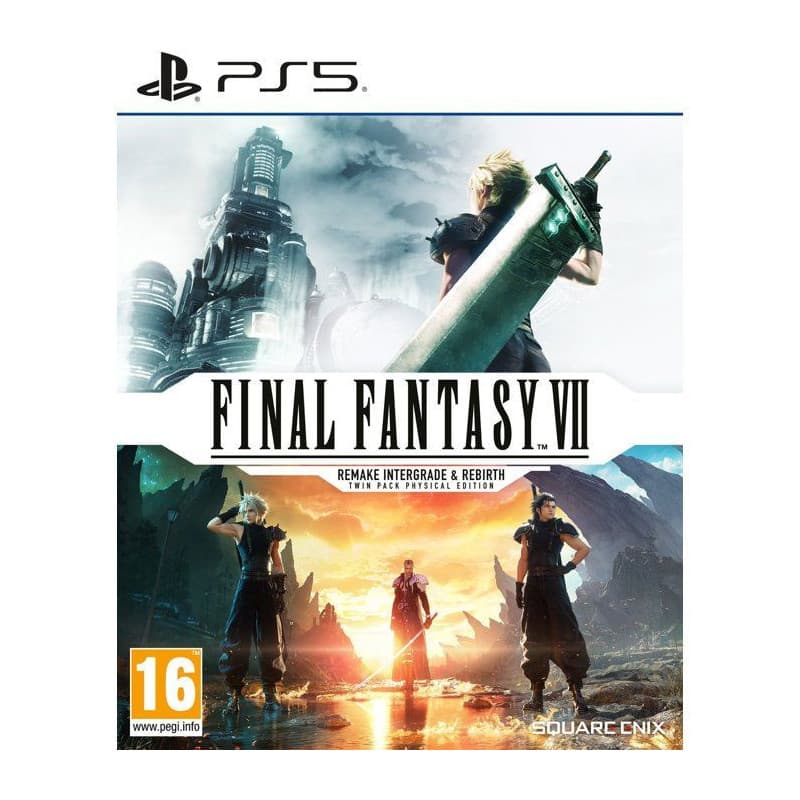 Pack Double FINAL FANTASY VII REMAKE INTERGRADE & REBIRTH - Jeu PS5