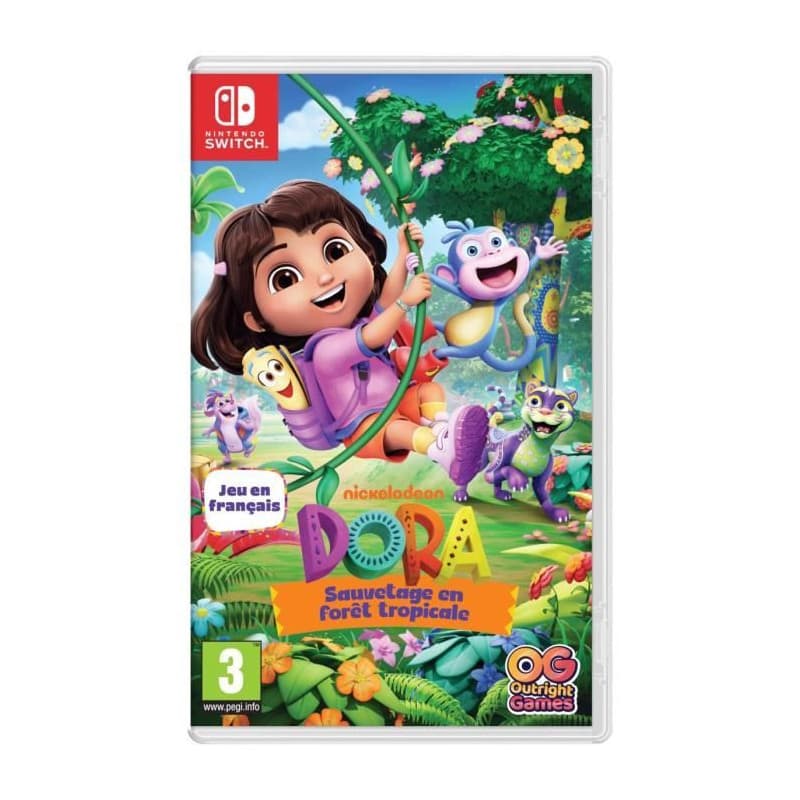 Dora et le Sauvetage en Forêt Tropicale - Jeu Nintendo Switch