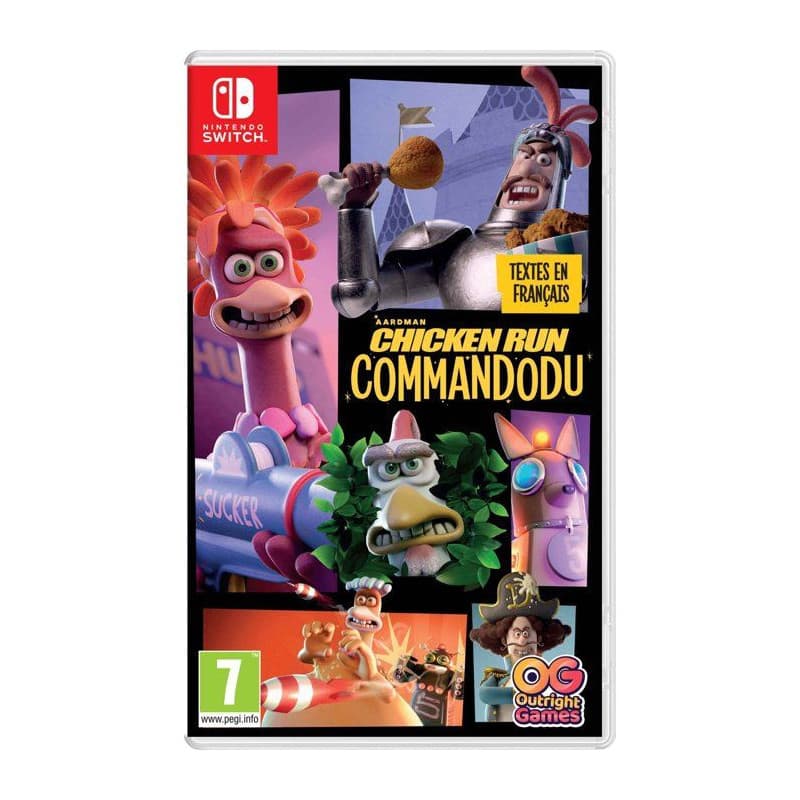 Chicken Run: Commandodu - Aventure Palpitante sur Nintendo Switch