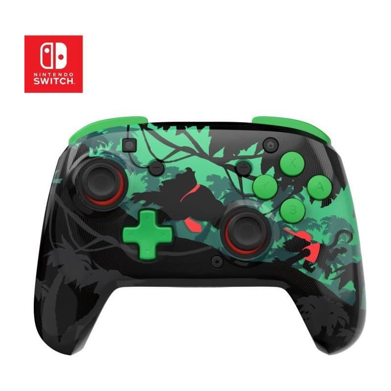 Manette sans fil Rematch Donkey Kong pour Nintendo Switch - Rouge/Jaune