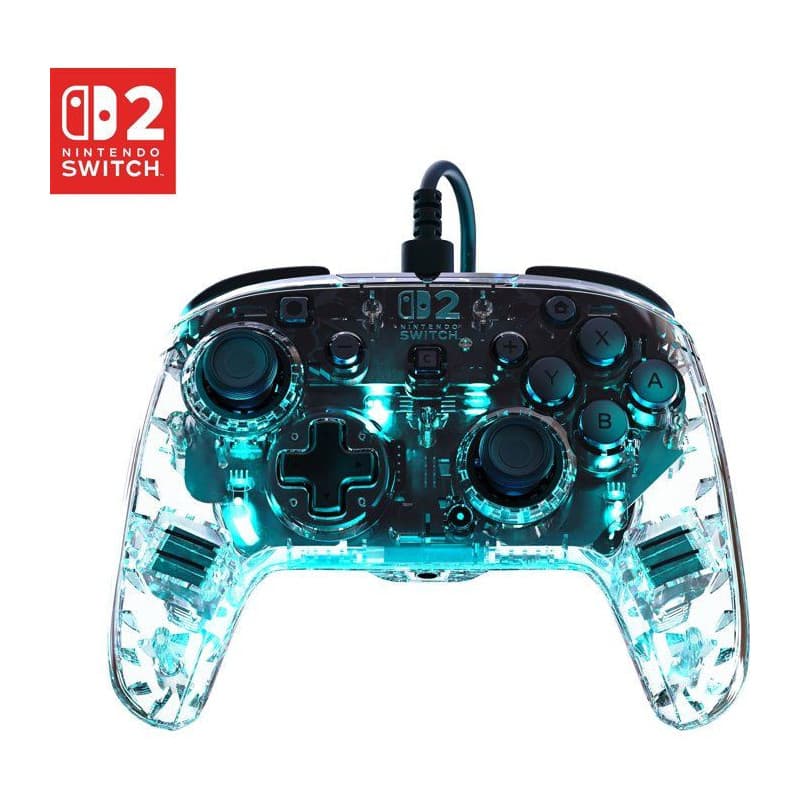 Manette RGB Filaire Afterglow pour Nintendo Switch 2 - Turtle Beach
