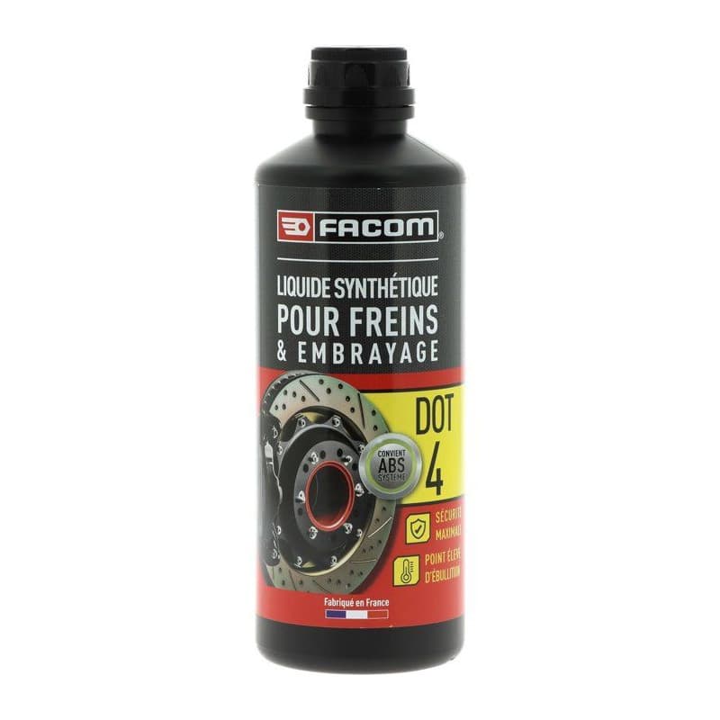 Liquide de Frein FACOM DOT4 500 ml - Performance et Sécurité