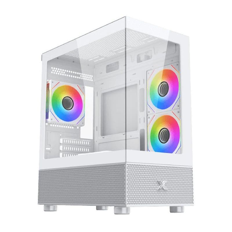 Boîtier PC Mini Tour XIGMATEK Alphard M Arctic Blanc avec A-RGB