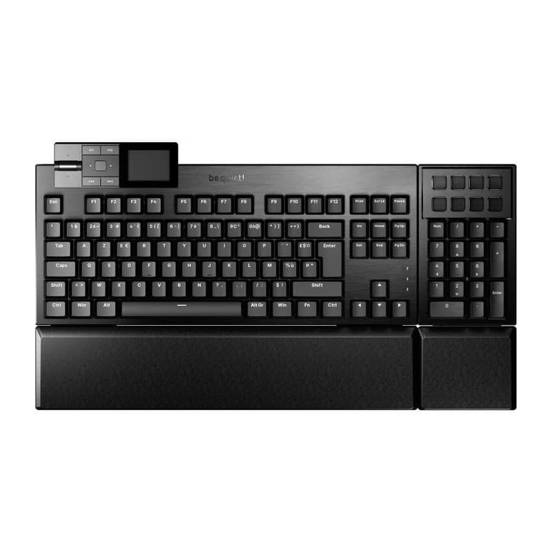 Clavier Mécanique Gamer Silent Linear - BE QUIET! Dark Mount FR ISO