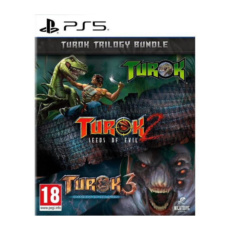 Turok Trilogy Bundle - Jeu PS5 avec aventures palpitantes