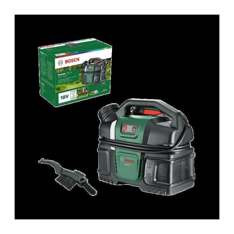 Nettoyeur Haute Pression Sans Fil BOSCH Fontus 18V-6 pour Vélos