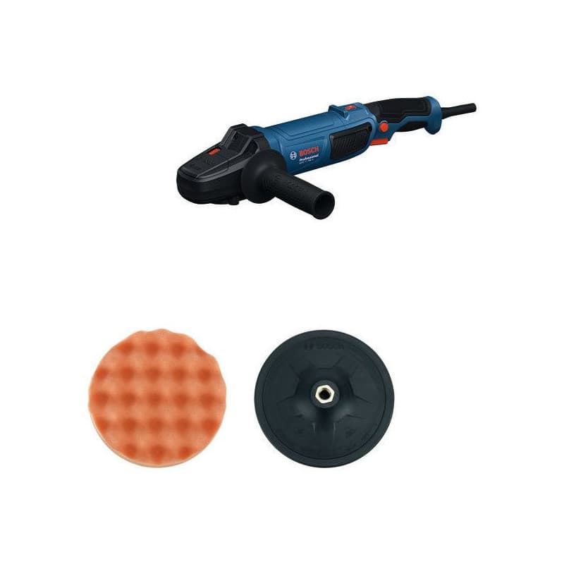 Polisseuse Orbitale Bosch GPO 11-180 S - 1100W, 180mm avec Accessoires