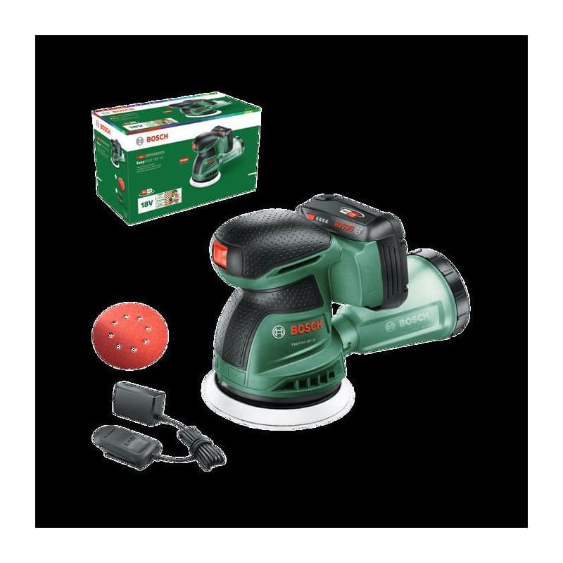 Ponceuse Excentrique Sans Fil Bosch EasyOrbit 18V-10 - 125mm avec Batterie et Chargeur