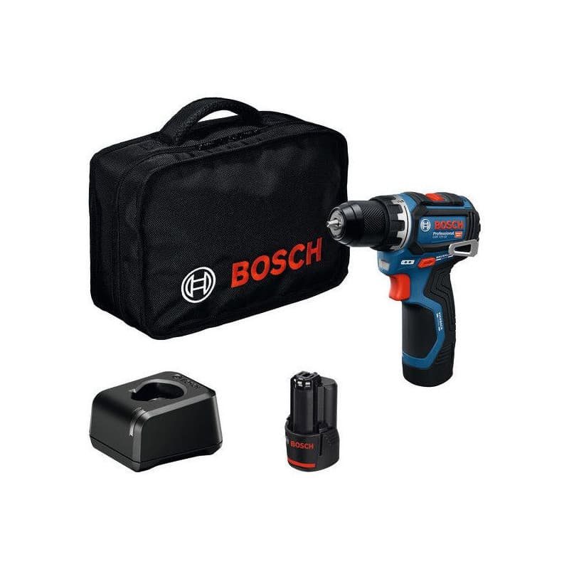 Perceuse-visseuse sans fil BOSCH PROFESSIONAL GSR 12V-32 avec 2 batteries et chargeur