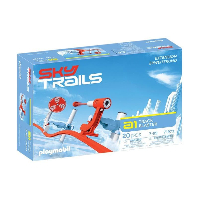 Circuit Aérien Sky Trails: Track Blaster - Set d'Action 20 Pièces
