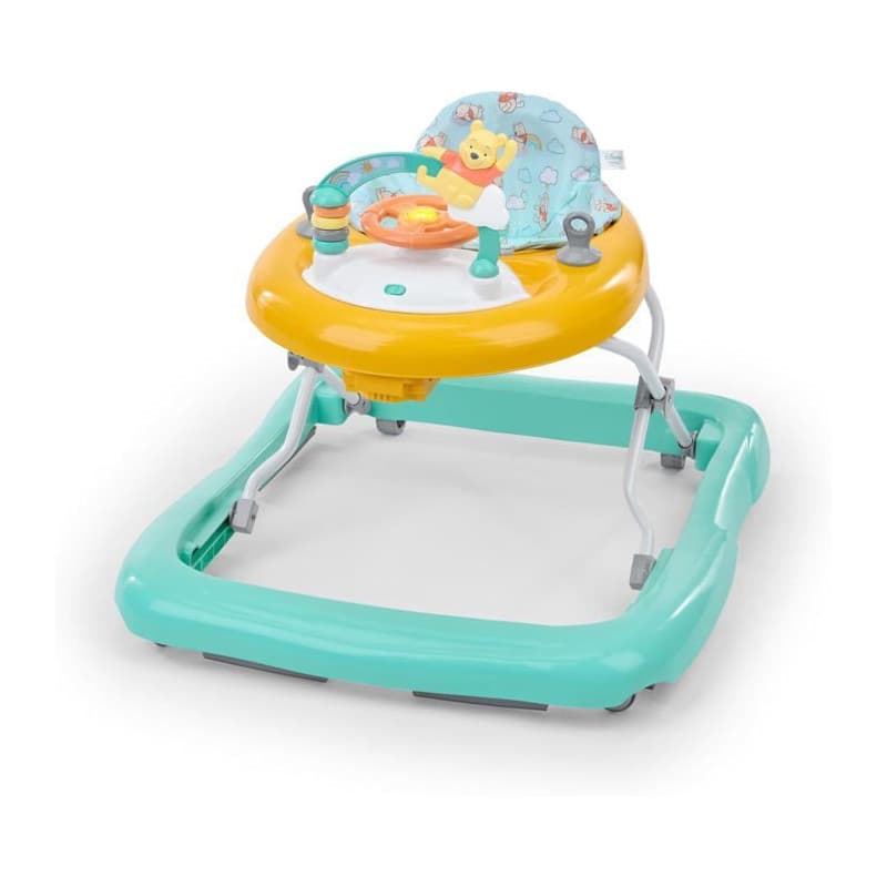 Trotteur Évolutif Winnie l'Ourson 2-en-1 avec Jouet d'Éveil