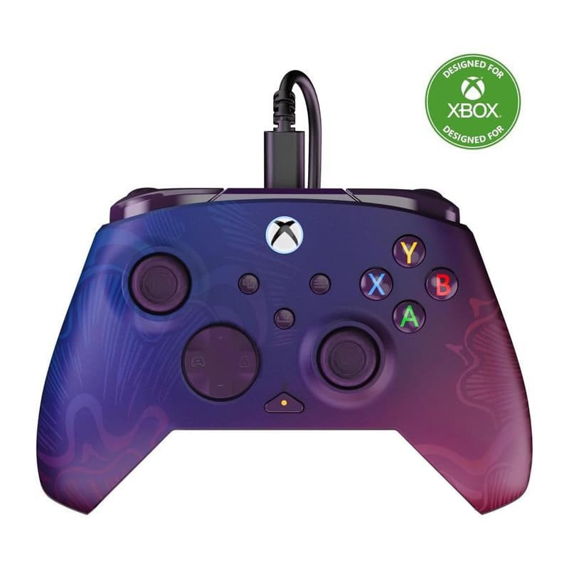 Manette de jeu filaire Rematch Advanced - Xbox et PC - Purple Fade