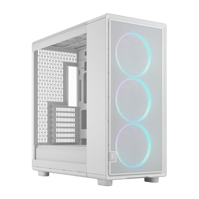 Boîtier PC Fractal Design Epoch XL White TG RGB avec Panneaux Ventilés