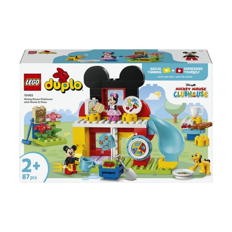 Maison de Mickey Mouse à construire avec Minnie et Pluto