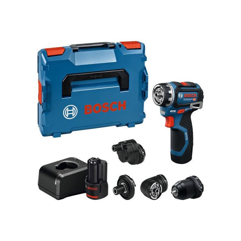 Visseuse sans fil Bosch Professional GSR 12V-32 FC avec FlexiClick et 2 batteries