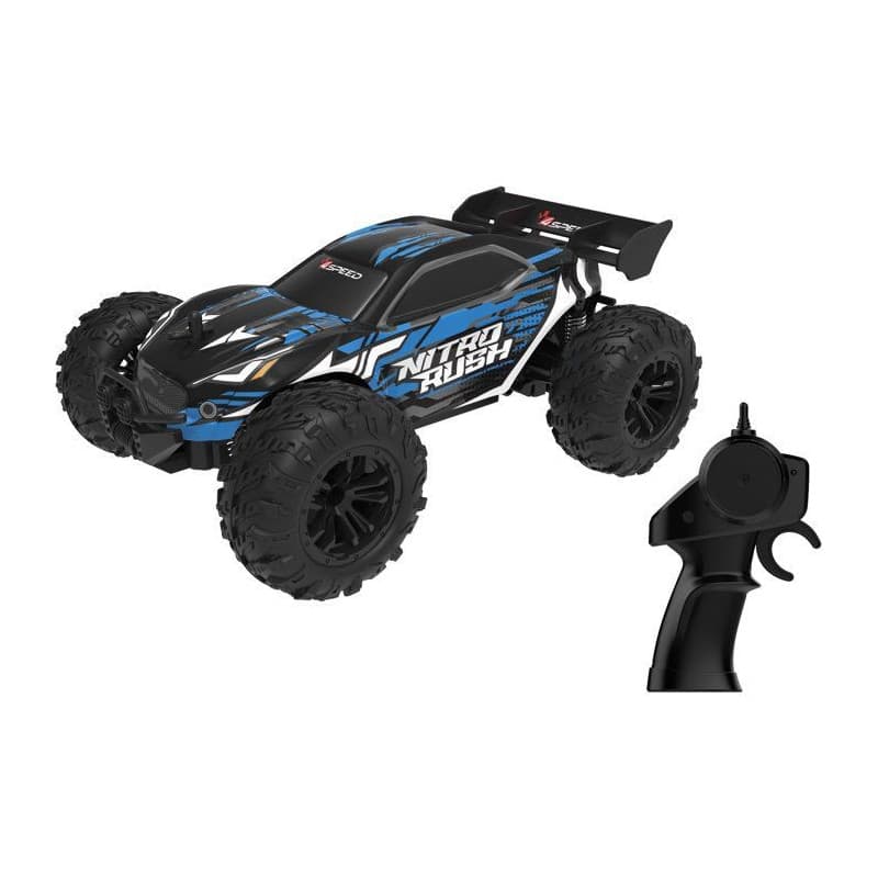 Voiture Radiocommandée Tout-Terrain 4SPEED Nitro Rush 1/18