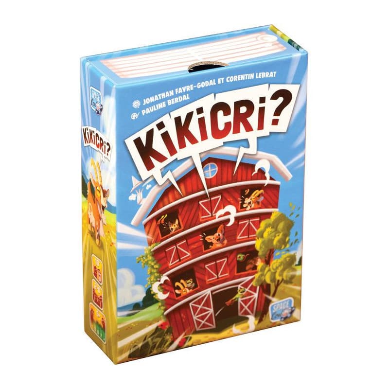 KIKICRI - Jeu d'ambiance familial rapide pour 3 à 6 joueurs