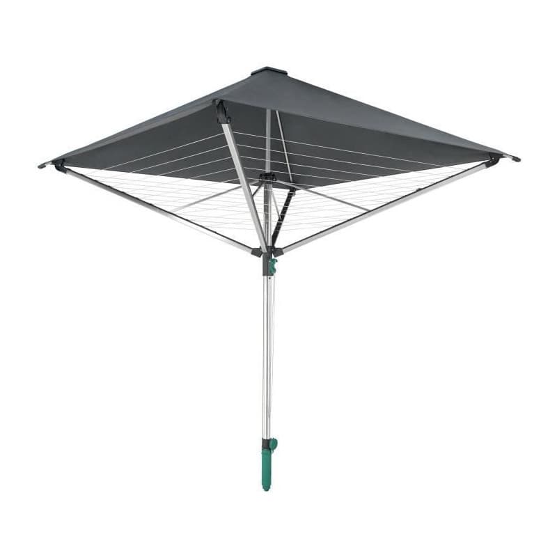 Séchoir Parapluie Leifheit LinoProtect 400 - 40m d'Étendage avec Toit Étanche