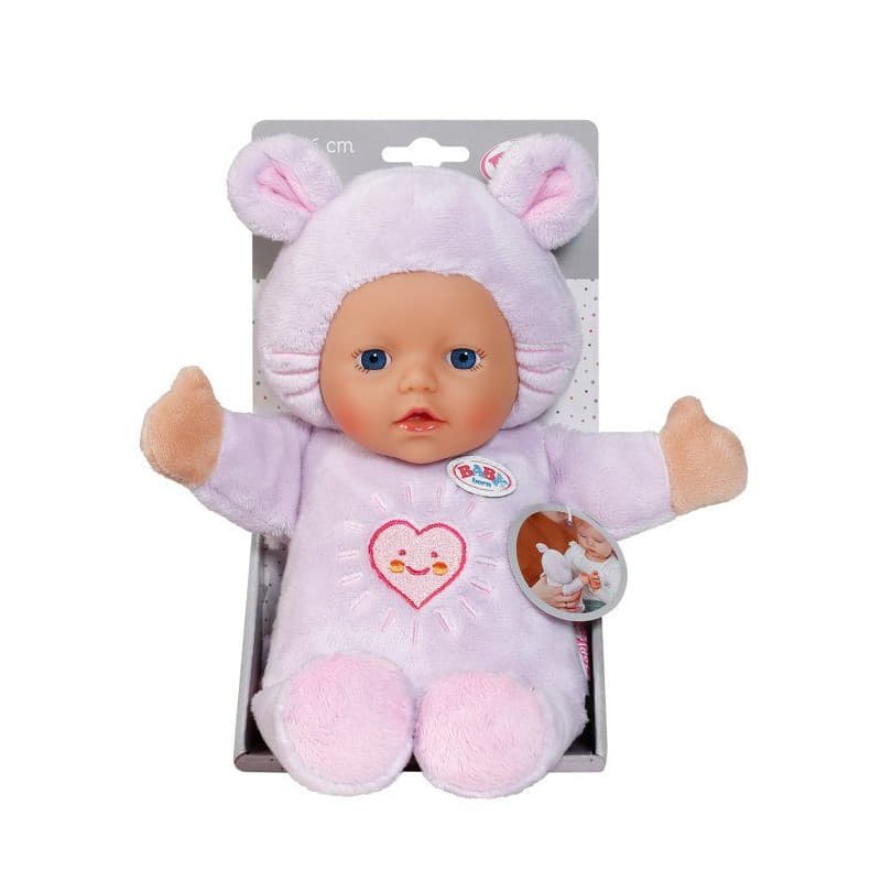 Poupon Souris Douce BABY BORN - Marionnette à câliner de 26 cm