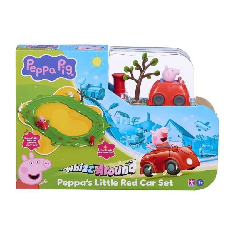 Coffret Circuit Miniature Peppa Pig - Aventures en Voiture