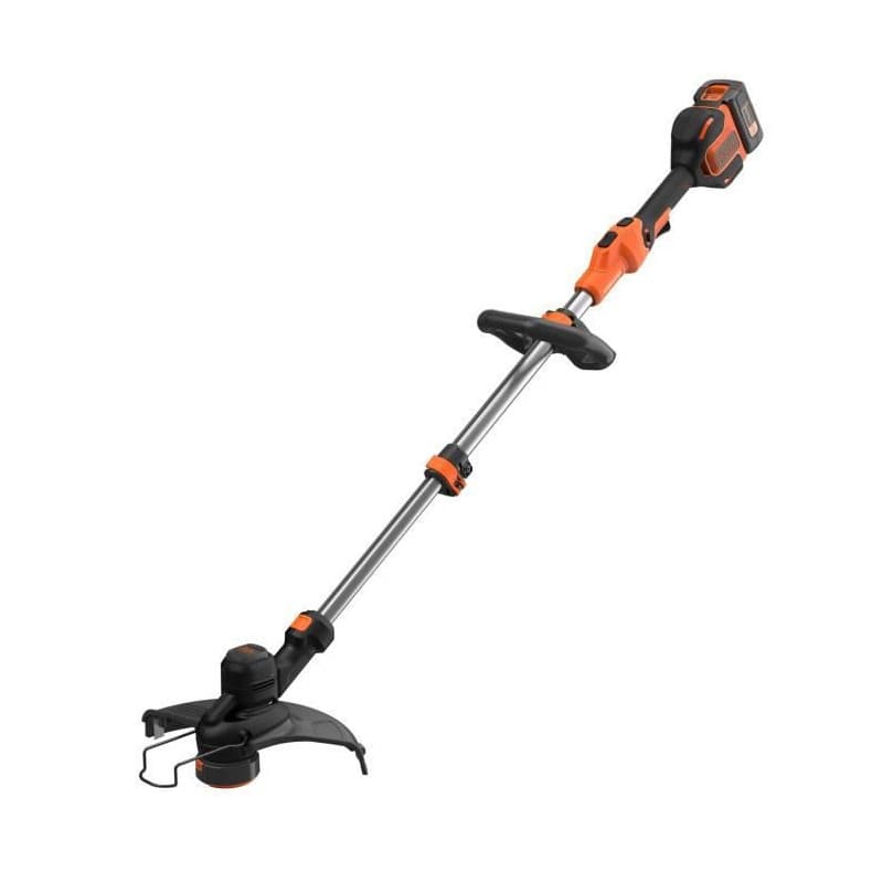 Coupe-bordure électrique BLACK+DECKER 36V avec batterie et tête pivotante