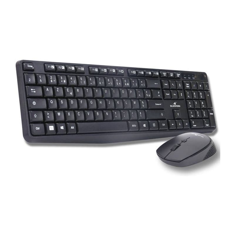 Clavier Filaire AZERTY avec 15 Touches Multimédia - BLUESTORK