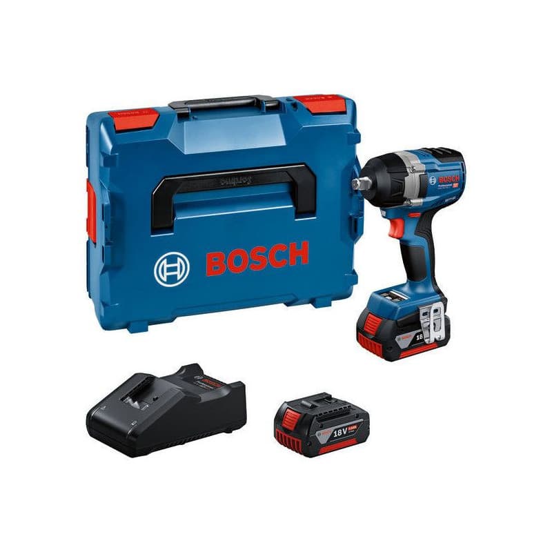 Boulonneuse sans fil Bosch Professional GDS 18V-750 C avec 2 batteries et chargeur
