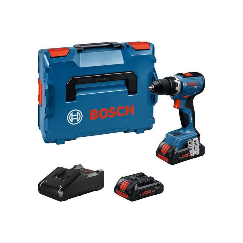 Perceuse-visseuse GSR 18V-65 Bosch Professional avec Coffret et 2 Batteries