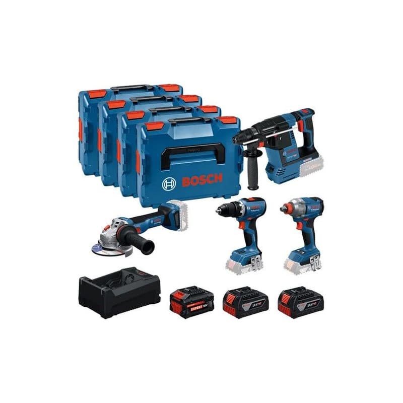 Pack Combo Outils Bosch Professionnel M30 - 4 Outils Inclus