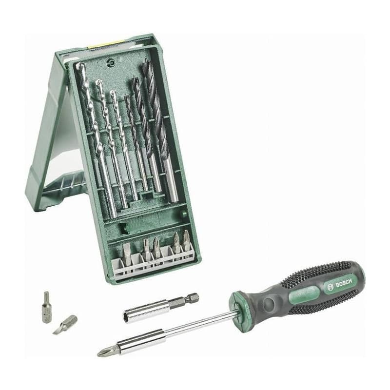Jeu de 14 embouts et forets Mini X-Line BOSCH pour vis et maçonnerie