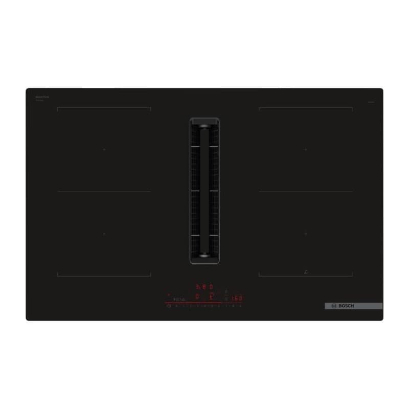 Table Induction Aspirante Bosch Série 6 - PVQ811H26E Noir