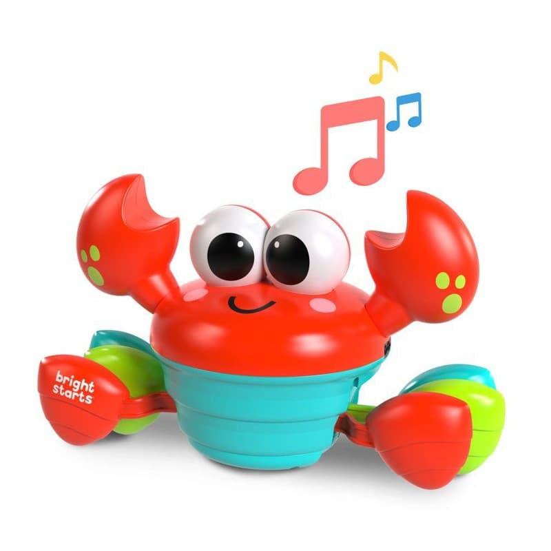 Crabe Musical Rockin' Crawling de Bright Starts - Jouet d'Activité pour Bébé