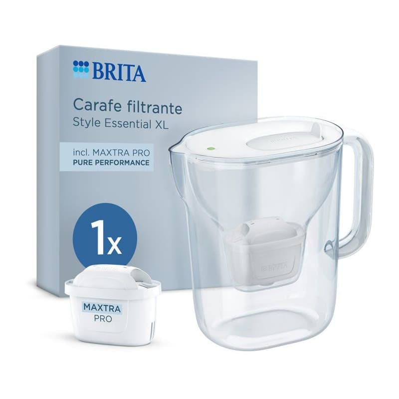 Carafe Filtrante BRITA Style Essential XL - 3,6L avec Filtre MAXTRA PRO