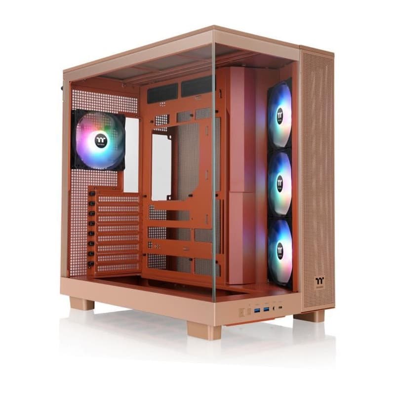 Boîtier PC THERMALTAKE View 380 XL TG ARGB - Moyen Tour ATX avec Verre Trempé