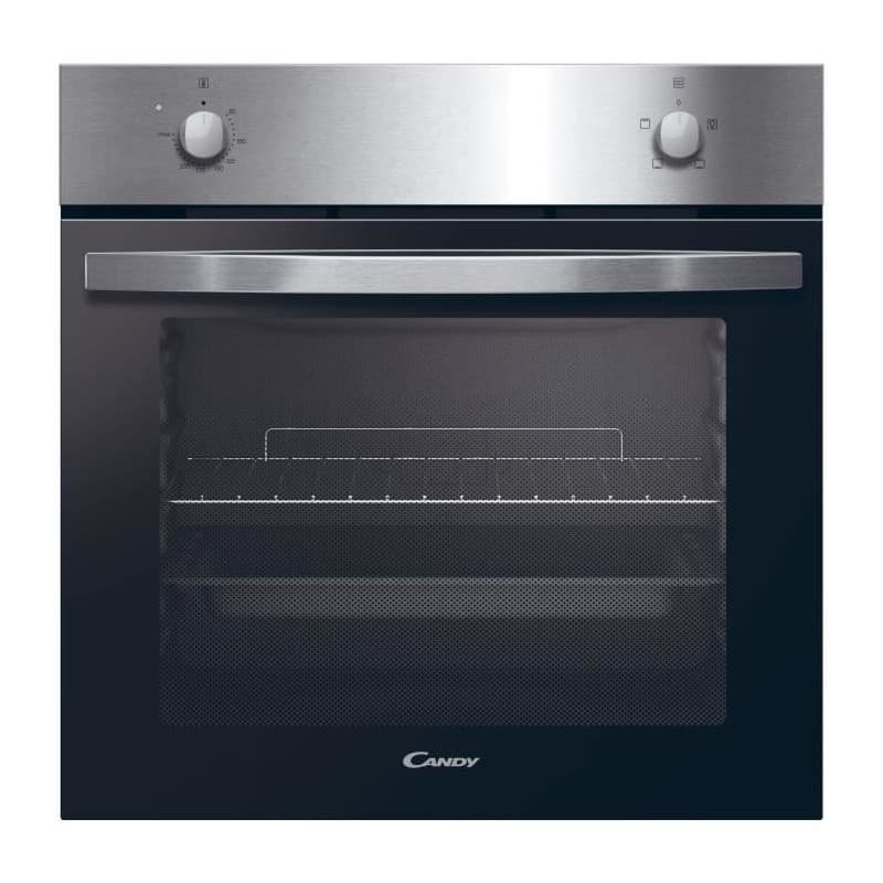 Four encastrable Candy FIDC X100 - 70L - Inox et noir - Classe A
