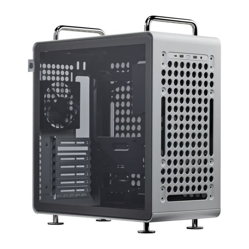 Boîtier PC COOLER MASTER QUBE 540 Stardust Iron - Moyen Tour Innovant