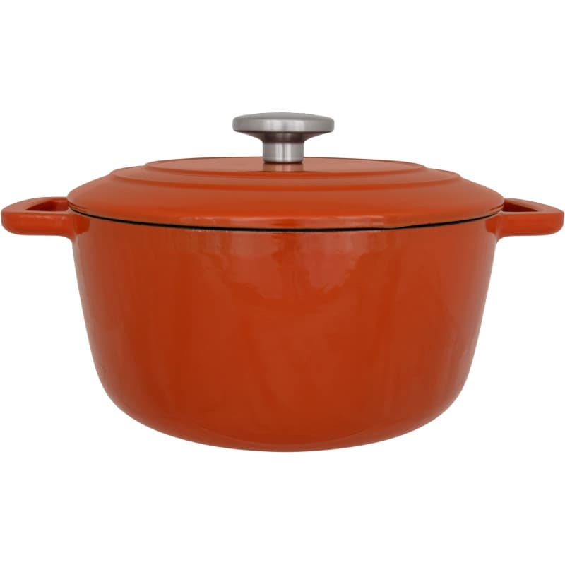 Cocotte en Fonte Émaillée 24 cm - COSY & TRENDY - Idéale pour Ragoûts