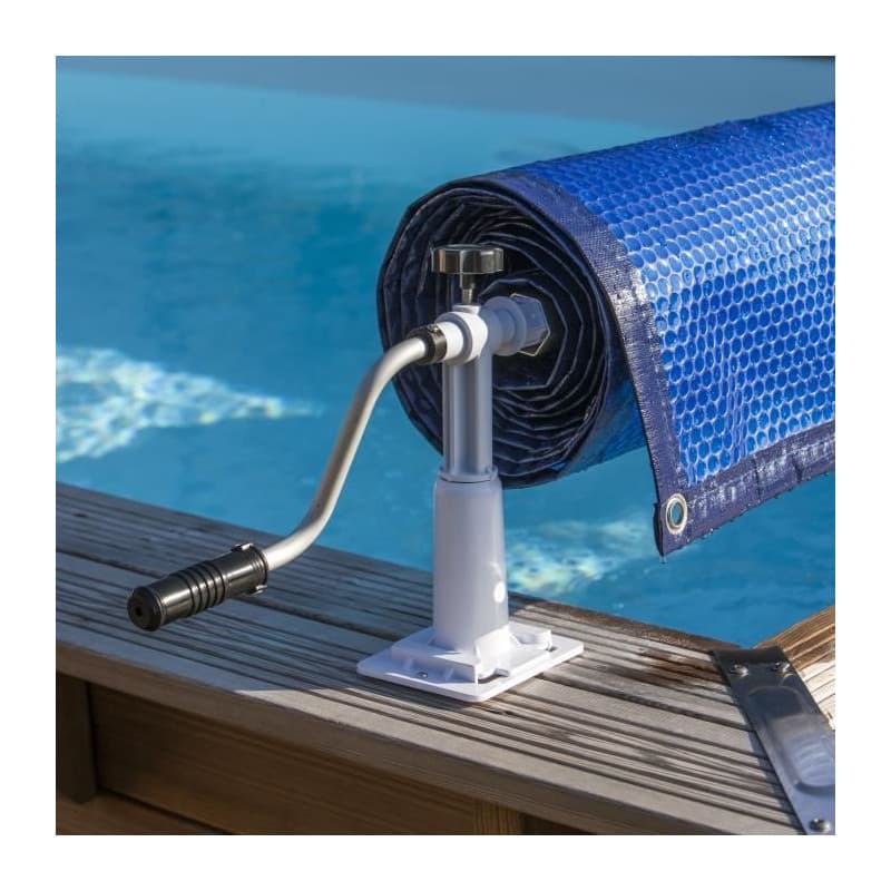 Enrouleur de Bâches GRE pour Piscines Hors-Sol jusqu'à 5,8m