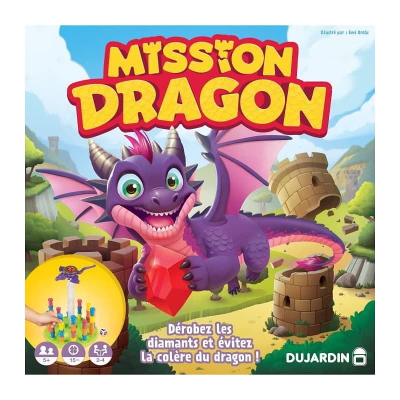 Mission Dragon - Jeu de société captivant pour toute la famille